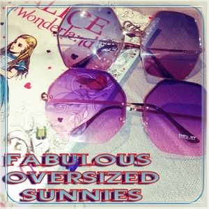 Rad OVERSIZED Ombre Sunglasses. 2 Brand New Pairs